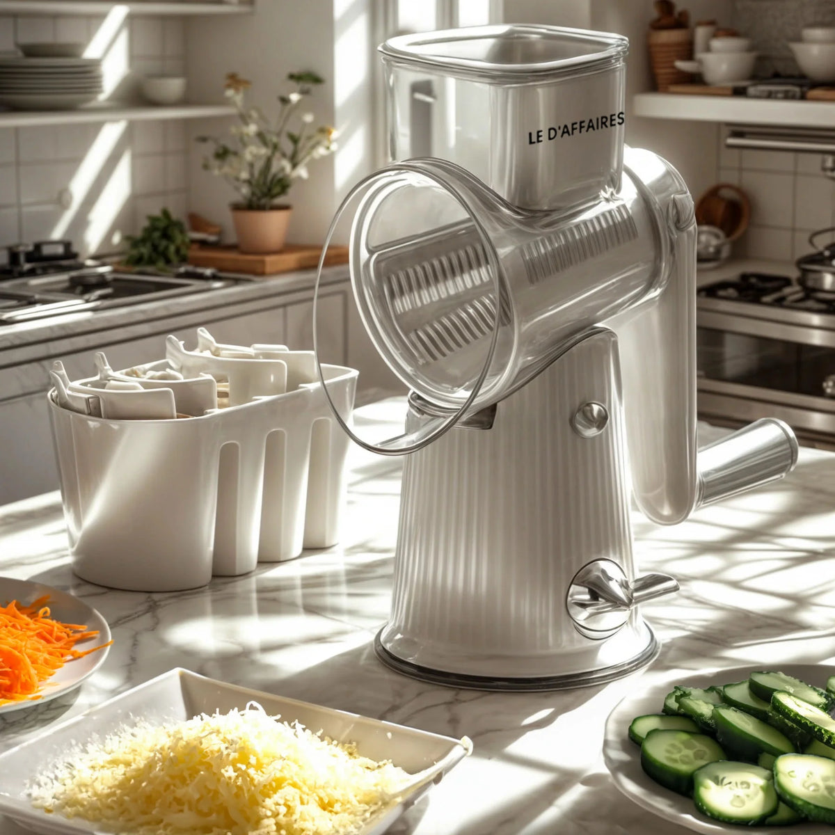 5 in 1 Gourmet Rotary Grater